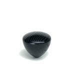 Knob, Lacquered Black Oak Wood