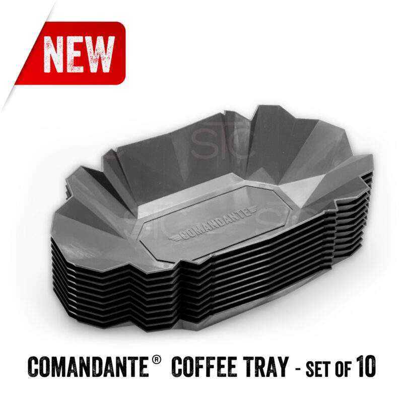 Comandante Coffee Tray Asphalt Set Of Stc Specialty